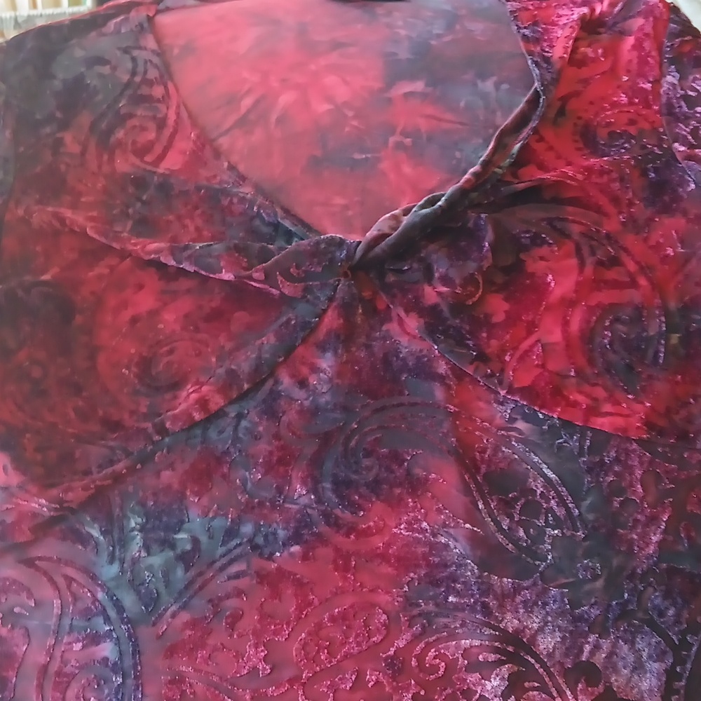 Red and black